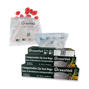 Zip-Seal Bags  (20×25 cm  -  50 bags/box)