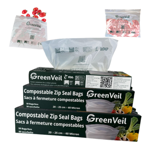 Zip-Seal Bags  (20×25 cm  -  50 bags/box)